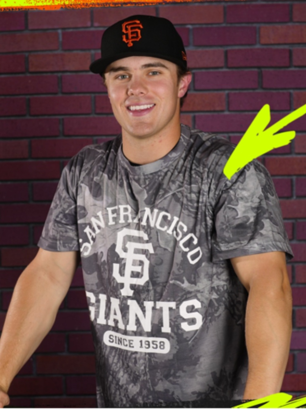 San Francisco SF Giants 6/28/26 Camo Camouflage